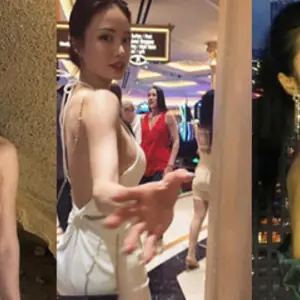 網曝某上海名媛酒店跪舔富二代 嘴巴可真大 這麼大的雞巴都吃的下
