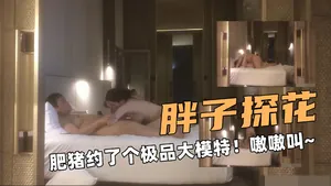 【探花尋歡】肥豬約了個極品大模特！操的嗷嗷叫~