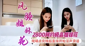 風騷姐妹花-2800網約極品姐妹花現場點完錢後直接開始淫聲浪語！